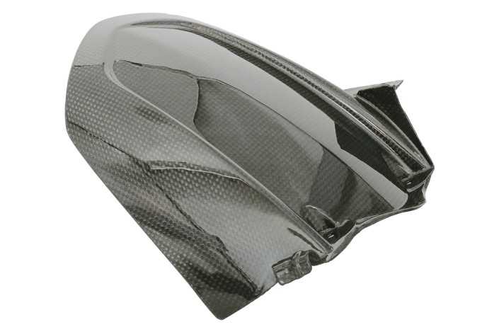 Garde boue arrière LIGHTECH carbone brillant