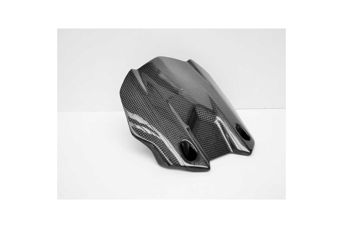 Garde boue arrière LIGHTECH carbone brillant