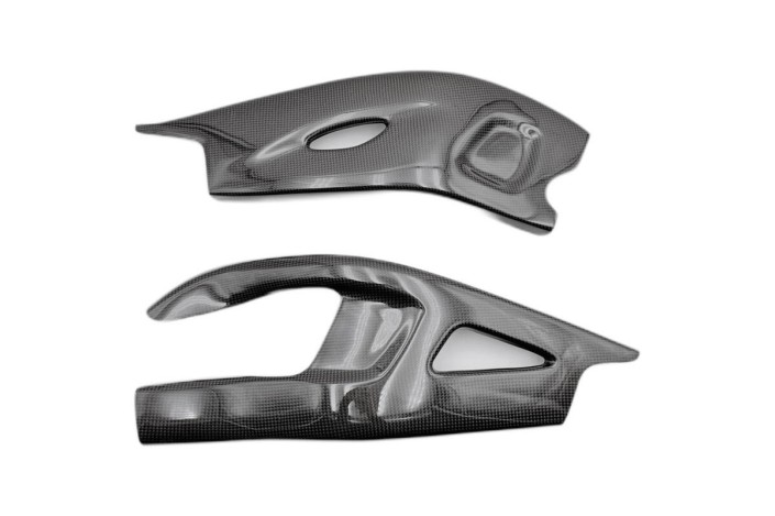 Protections de bras oscillant LIGHTECH carbone brillant