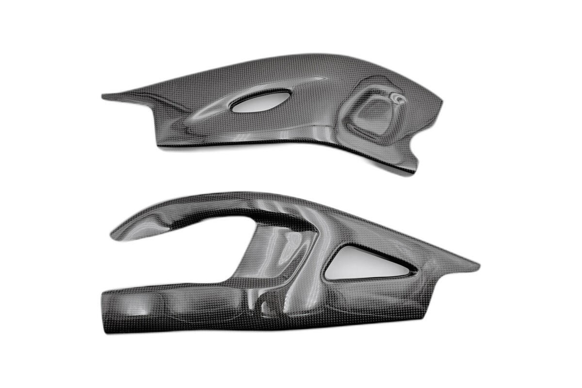Protections de bras oscillant LIGHTECH carbone brillant
