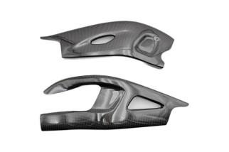 Protections de bras oscillant LIGHTECH carbone brillant