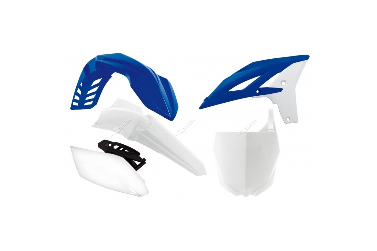 Kit plastique RACETECH couleur origine (2013) bleu/blanc Yamaha YZ250F