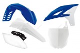 Kit plastique RACETECH couleur origine (2013) bleu/blanc Yamaha YZ250F