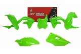 Kit plastique RACETECH vert fluo Kawasaki KX450F