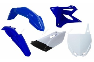 Kit plastique RACETECH couleur origine (15-16) bleu/blanc Yamaha YZ85