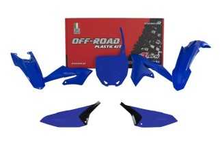 Kit plastiques RACETECH couleur bleu origine (2021) Yamaha YX 65