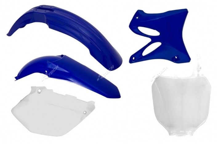 Kit plastique RACETECH couleur origine bleu/blanc Yamaha YZ125/250