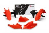 Kit plastique RACETECH couleur origine (2017) orange/noir KTM