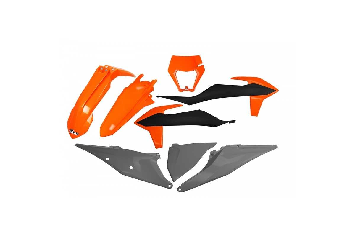 Kit plastiques UFO couleur origine (2021) KTM EXC/EXC-F