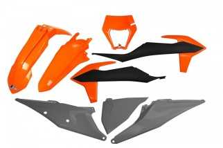 Kit plastiques UFO couleur origine (2021) KTM EXC/EXC-F