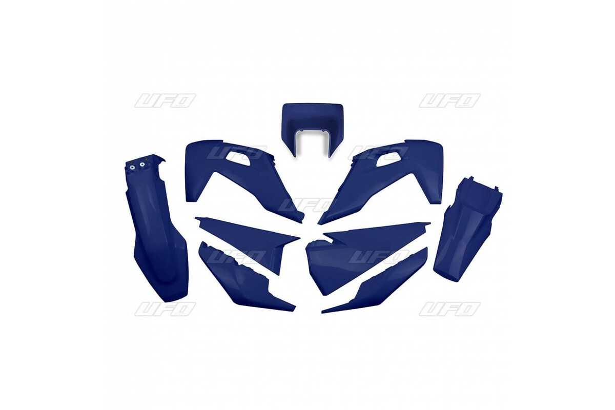 Kit plastiques UFO bleu Husqvarna FE/TE