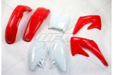 Kit plastique UFO couleur origine rouge/blanc Honda CRF450R