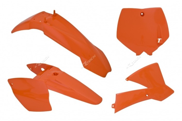 Kit plastique RACETECH couleur origine orange KTM SX65