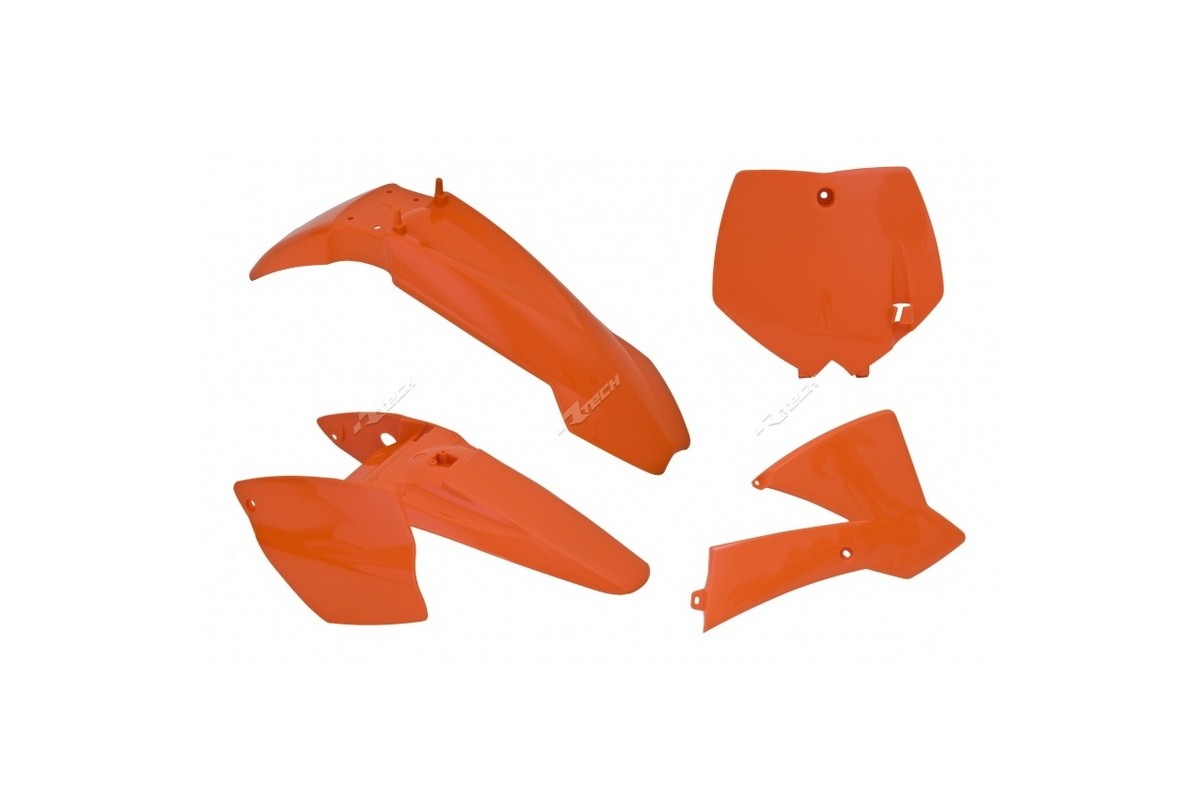 Kit plastique RACETECH couleur origine orange KTM SX65