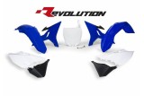 Kit plastiques de rechange RACETECH Revolution bleu/blanc Yamaha YZ125/250