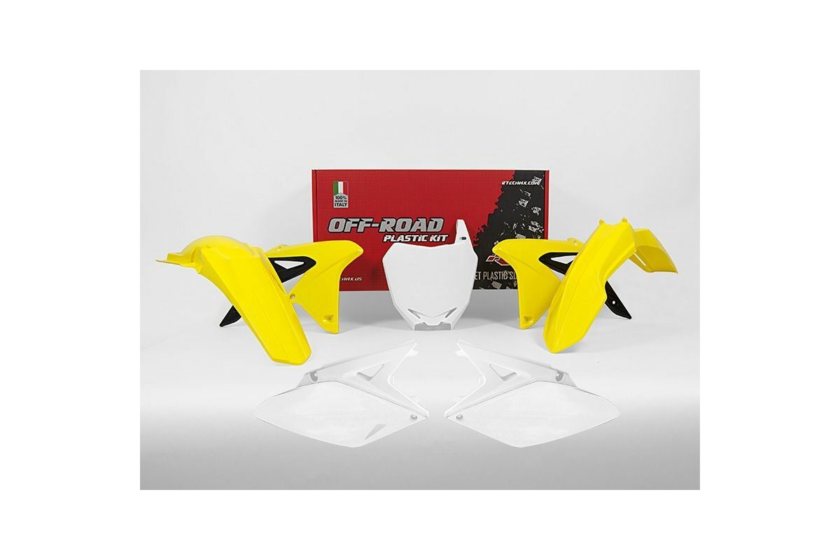 Kit plastique RACETECH couleur origine (2018) Suzuki RM-Z250