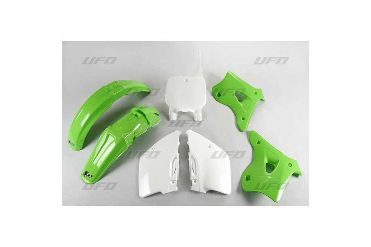 Kit plastique UFO couleur origine Kawasaki KX125/250