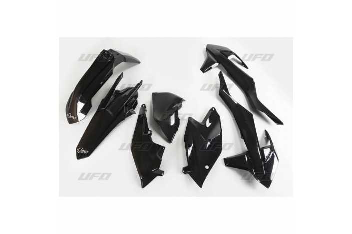 Kit plastique UFO noir KTM