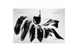 Kit plastique UFO noir Kawasaki KX250F
