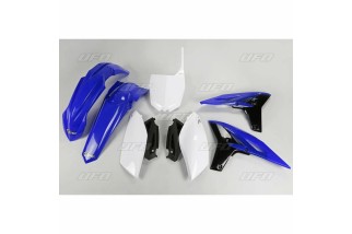 Kit plastique UFO couleur origine bleu/blanc Yamaha YZ250F