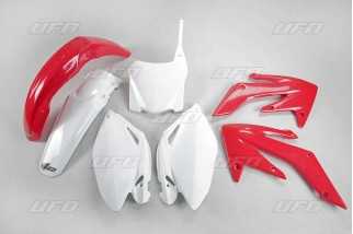 Kit plastique UFO couleur origine rouge/blanc (2009) Honda CRF250R
