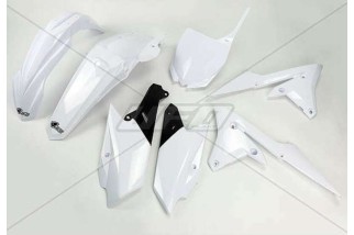 Kit plastique UFO blanc Yamaha YZ250F/450F