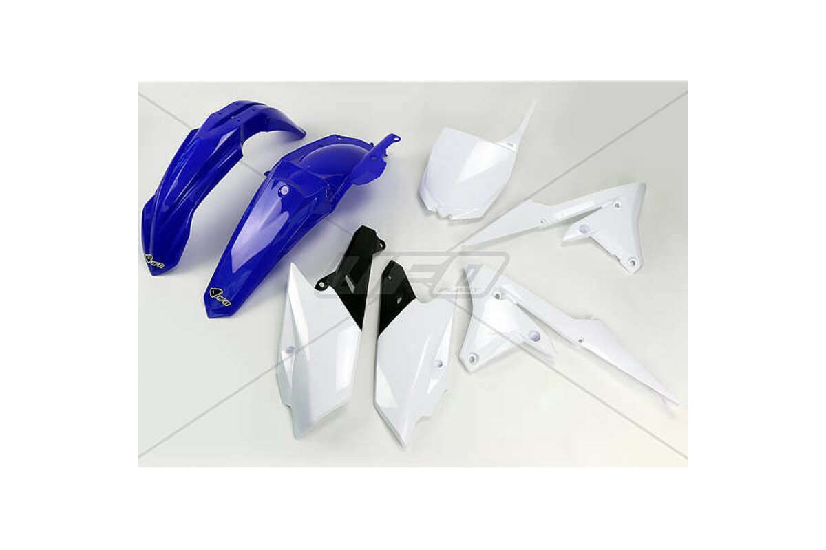 Kit plastique UFO couleur origine (2014) bleu/blanc/noir Yamaha YZ250F/450F