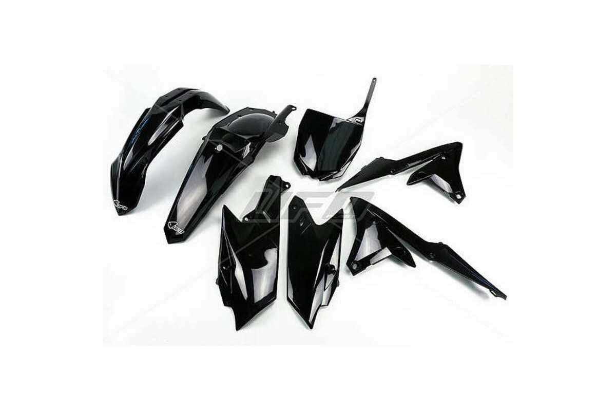 Kit plastique UFO noir Yamaha YZ250F/450F