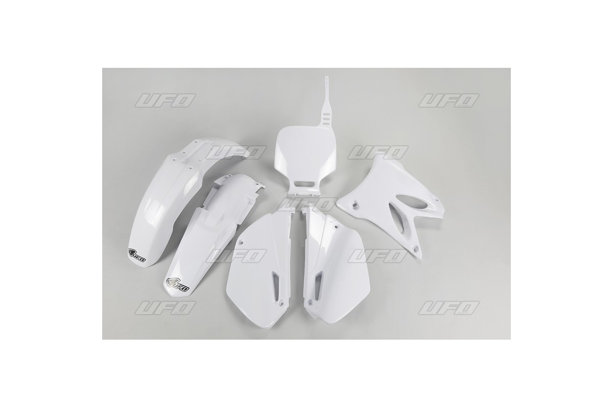 Kit plastique UFO blanc Yamaha YZ85