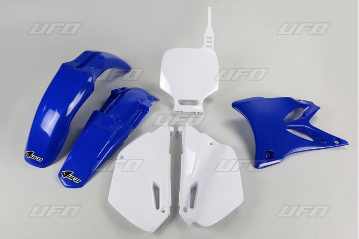 Kit plastique UFO couleur origine bleu/blanc Yamaha YZ85