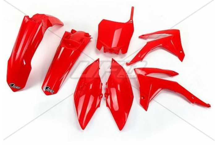 Kit plastique UFO rouge Honda CRF250R/CRF450R