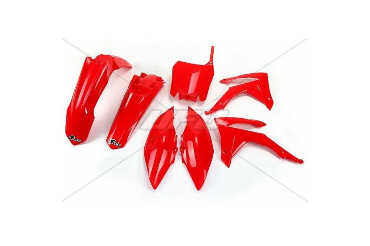 Kit plastique UFO rouge Honda CRF250R/CRF450R