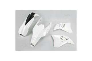 Kit plastique UFO blanc KTM