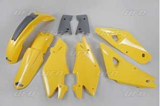 Kit plastique UFO couleur origine jaune/gris Husqvarna CR125/250