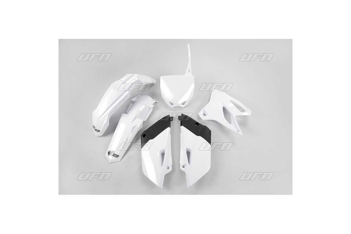 Kit plastiques UFO blanc Yamaha YZ85