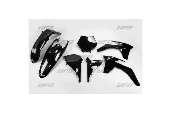 Kit plastique UFO noir KTM