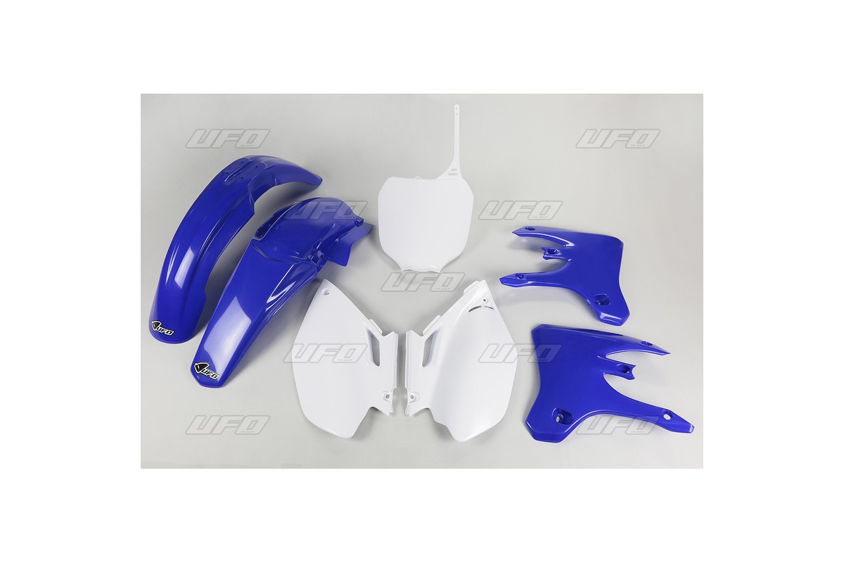 Kit plastique UFO couleur origine bleu/blanc Yamaha YZ250F/450F