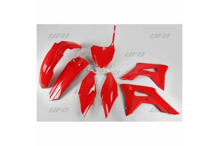 Kit plastique UFO rouge Honda CRF450R