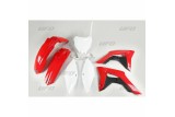 Kit plastique UFO origine (2017) rouge/noir/blanc Honda CRF450R