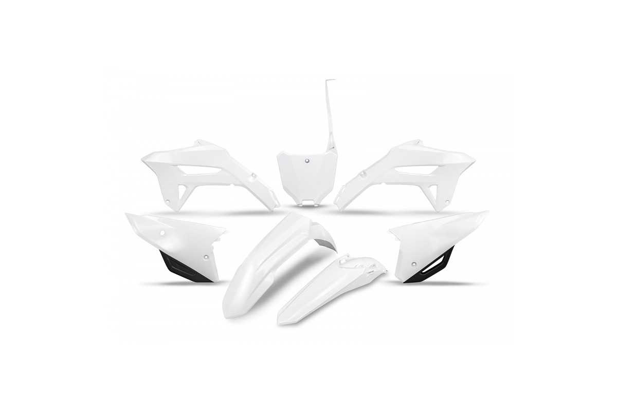 Kits plastiques UFO blanc Honda CRF 450 R
