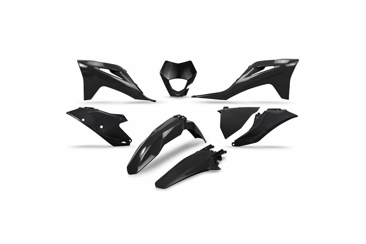 Kit plastiques UFO noir Gas Gas EC