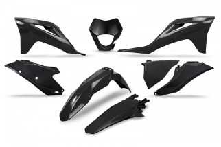 Kit plastiques UFO noir Gas Gas EC