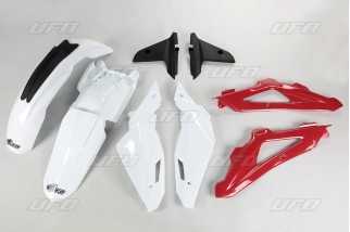 Kit plastique UFO couleur origine blanc/rouge/gris Husqvarna TC250