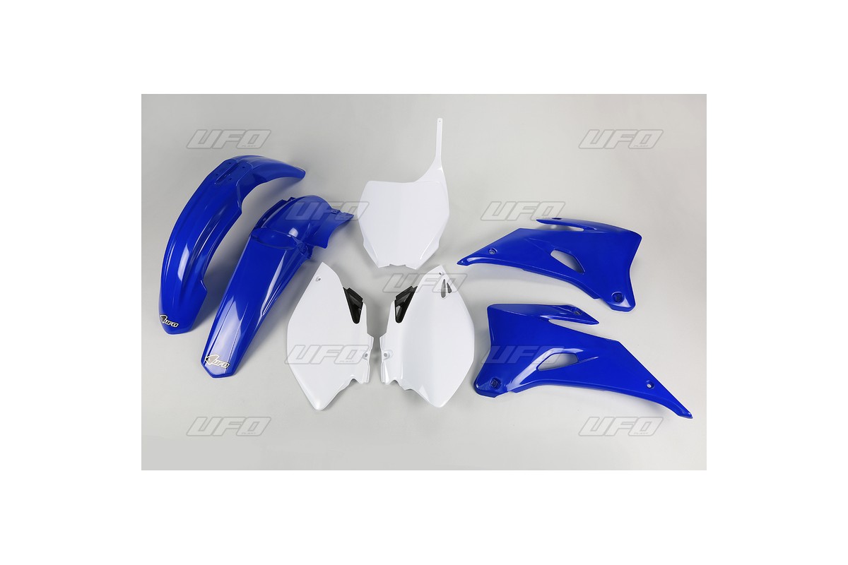 Kit plastique UFO couleur origine bleu/blanc Yamaha YZ250F/450F