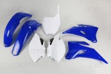 Kit plastique UFO couleur origine bleu/blanc Yamaha YZ250F/450F