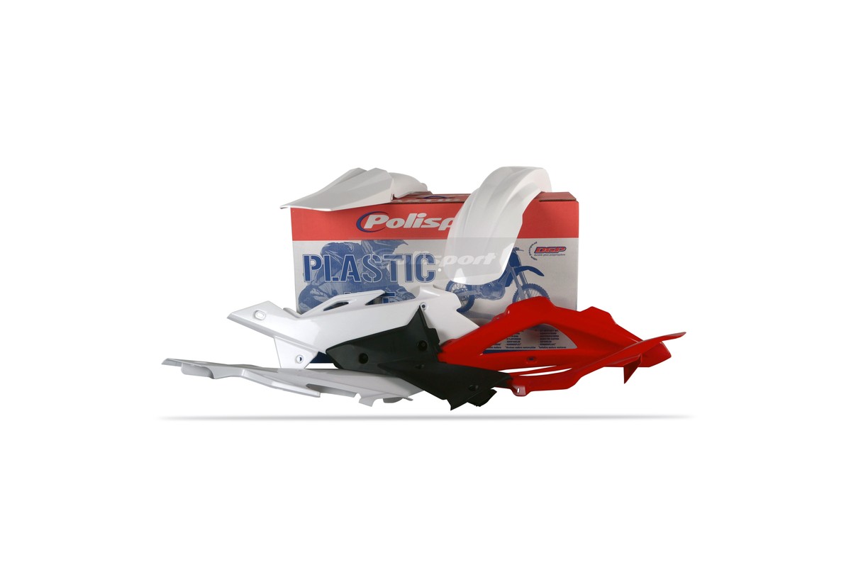 Kit plastique POLISPORT couleur origine Husqvarna