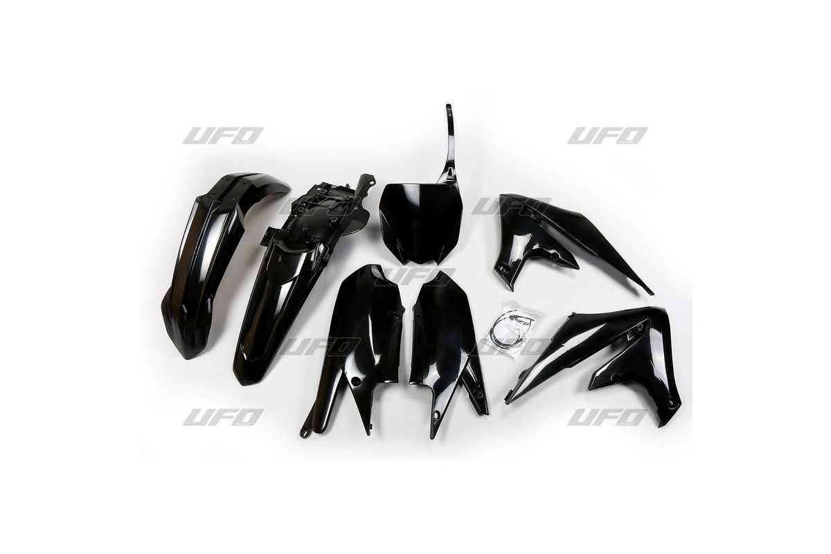 Kit plastique UFO noir Yamaha YZ450F