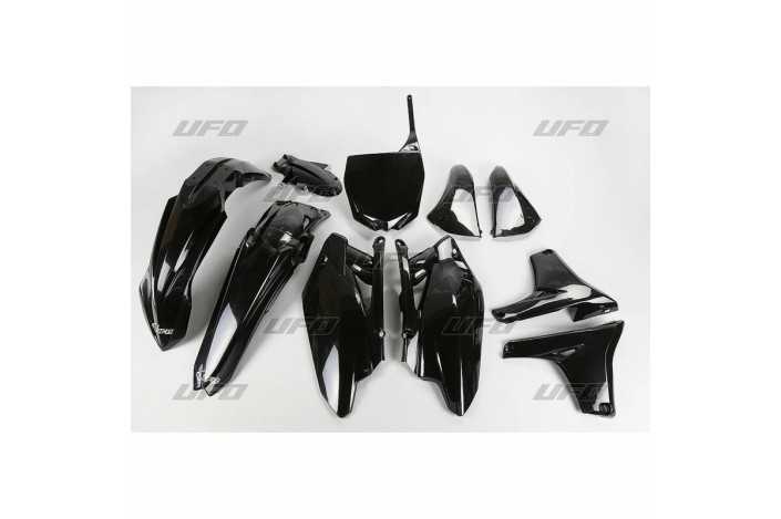 Kit plastique UFO noir Yamaha YZ450F