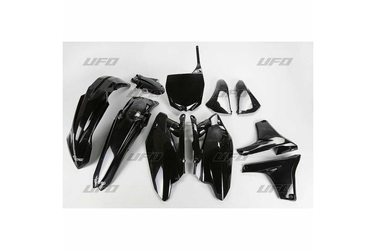 Kit plastique UFO noir Yamaha YZ450F