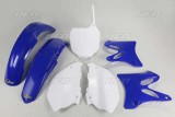 Kit plastique UFO couleur origine bleu/blanc Yamaha YZ125/144/250